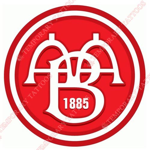 AaB Fodbold Customize Temporary Tattoos Stickers NO.8222